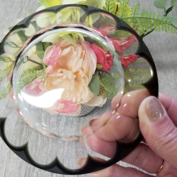 Beautiful Vintage Cut Glass Trinket dish - Picture 4 of 9